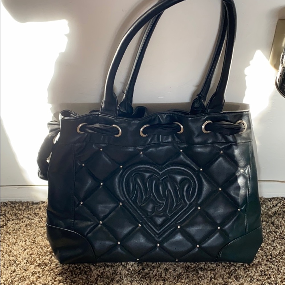 Black Metal Mulisha purse